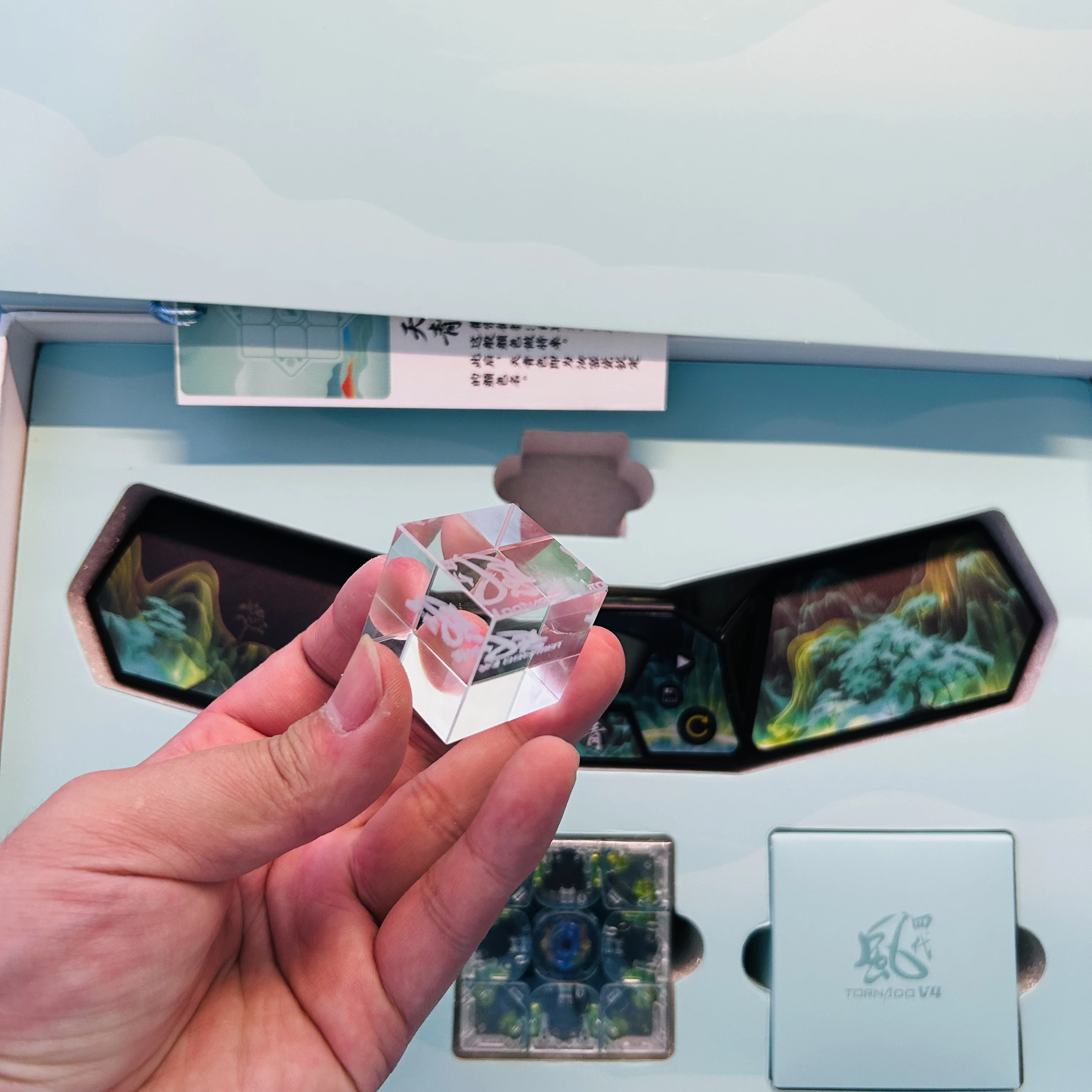 2024 qiyi xmd tornado v4 m 3x3x3 cubo edição limitada qiyi x-man tornado v4m 3x3 versão magnética velocidade mágica cubo quebra-cabeça brinquedos