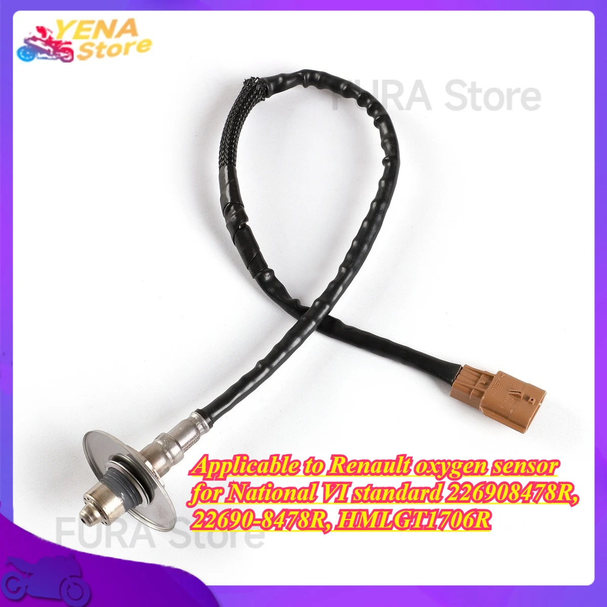 

Applicable to Renault oxygen sensor for National VI standard 226908478R, 22690-8478R, HMLGT1706R