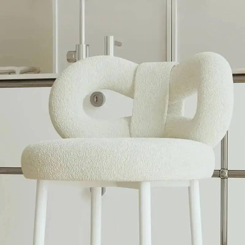 

Velvet Bar Luxury Height Chairs Modern Counter Design Living Room Bar Chairs Nordic Kitchen Outdoor Barkrukken Furniture SR50BC