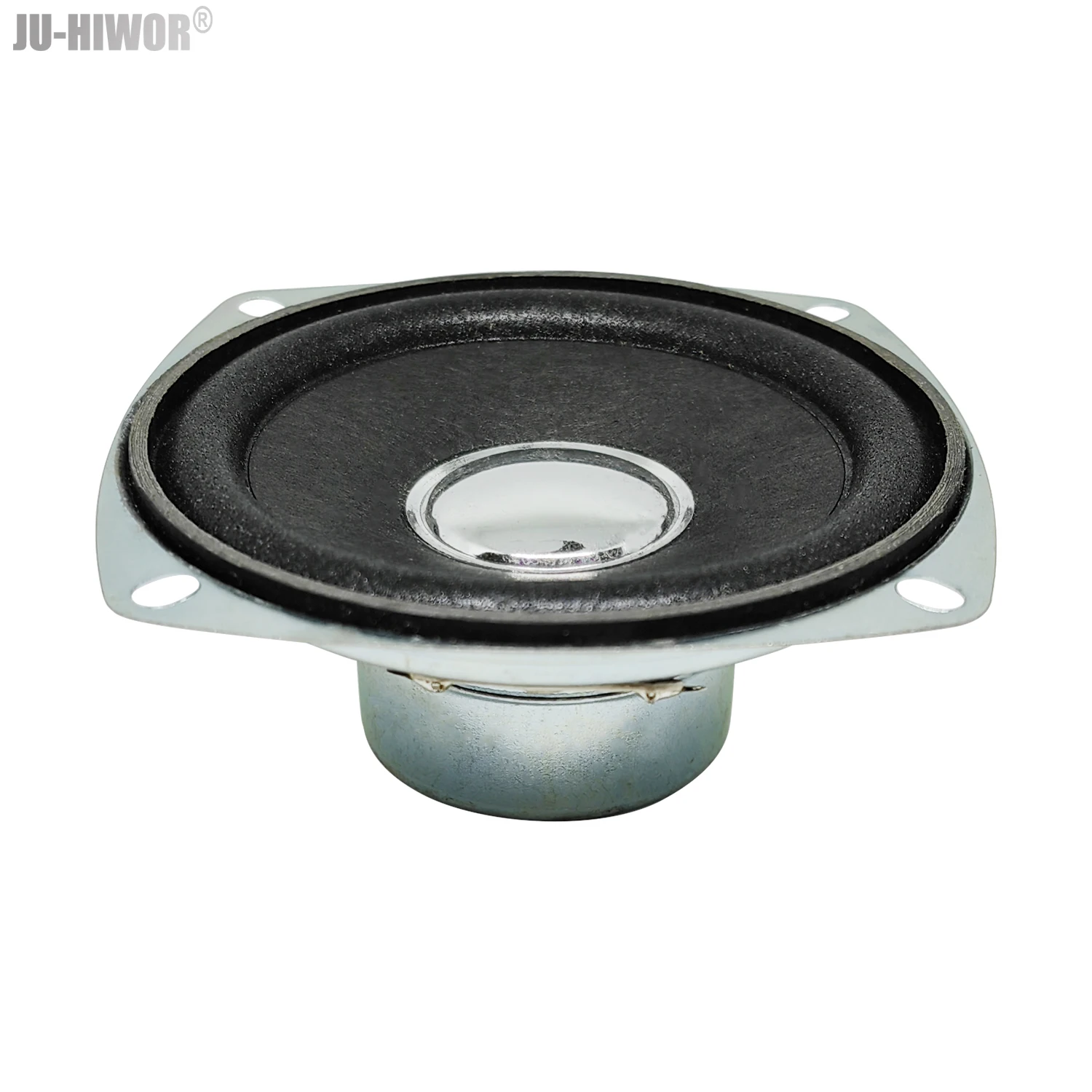 2pcs 4 Ohm 3W Loudspeaker 78MM 3inch  Square Speaker 37MM Internal Magnetic Antimagnetic Foam Edge Bright Cap Height 34MM