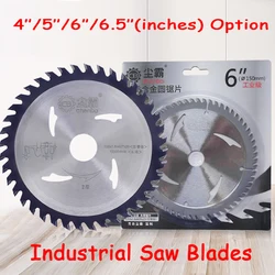 6 Inches Circular Saw Blades 6.5/5/4 Inches Wood Cutting Solid Wood 110/125/150/165mm with 30/40/60 Teeth Saw Blades Dust-free