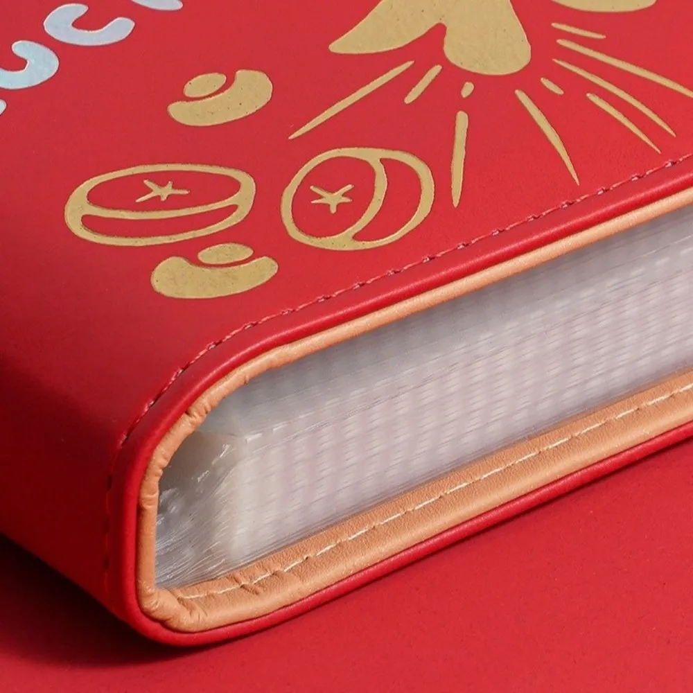 50Sheets Saving Money Binder PU Leather Refillable Planner Organizer Loose-leaf Cash Envelopes Account Book 50 Sheets