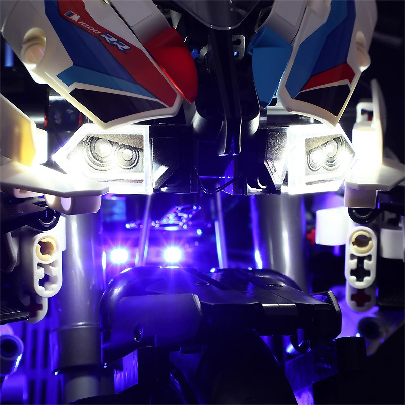 DIY LED Light Kit For LEGO 42130 (Only LED Light,Without Blocks Model)