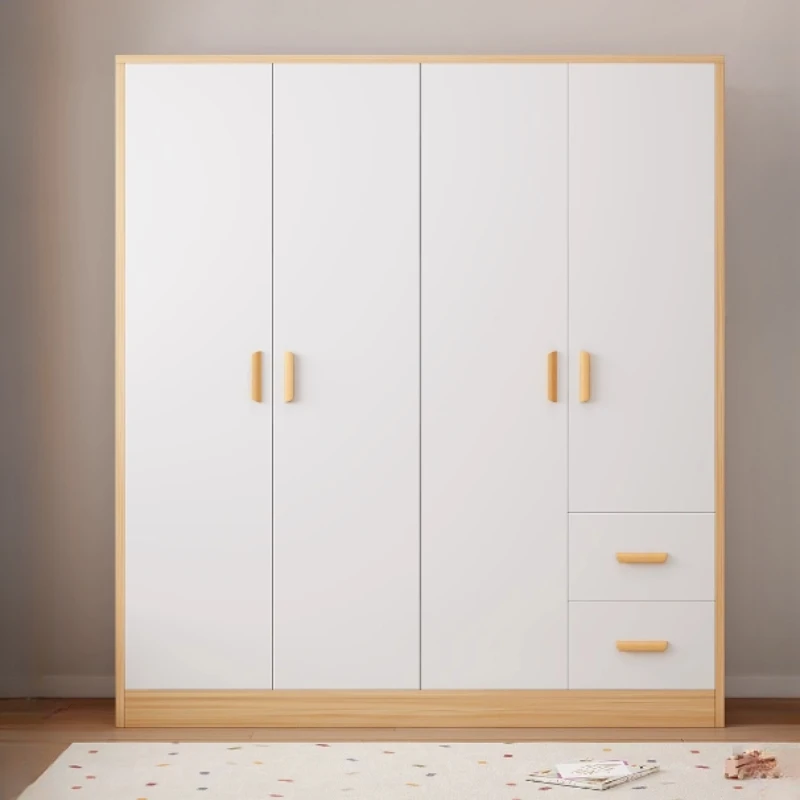 Nordic Drawer Wardrobes Storage Luxury Minimalist Modern Wardrobes Open Closets Manmade Board Guarda Roupa Bedroom Furniture