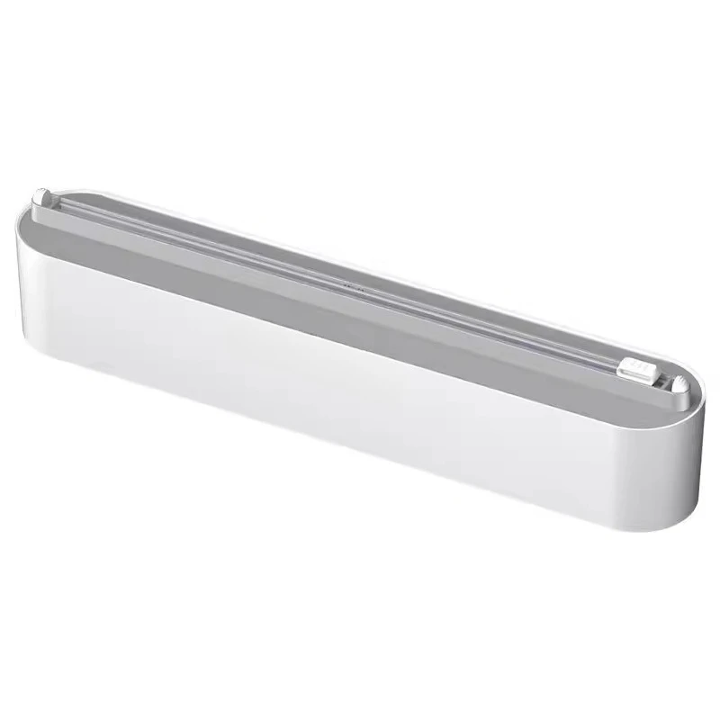 

Plastic wrap cutter Magnetic suction wall-mounted kitchen special tear tinfoil plastic wrap box bagging artifact