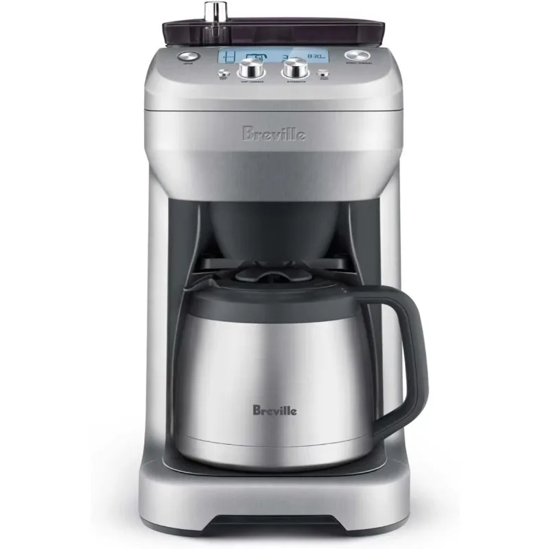 

Grind Control Coffee Maker, A clear and concise LCD screen shows grind setting, BDC650BSS, Brushed Stainless Steel