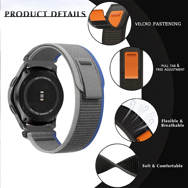 Correa de reloj Trail Loop de 22mm y 20mm para Redmi Watch 5, Correa activa, Correa de repuesto para Redmi Watch 5 Lite