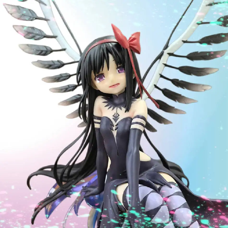 

NEW PUELLA MAGI MADOKA MAGICA Figure Akemi Homura 1/7 Anime Girl PVC Action Figure Toy GK Statue Game Collection Model Doll Gift