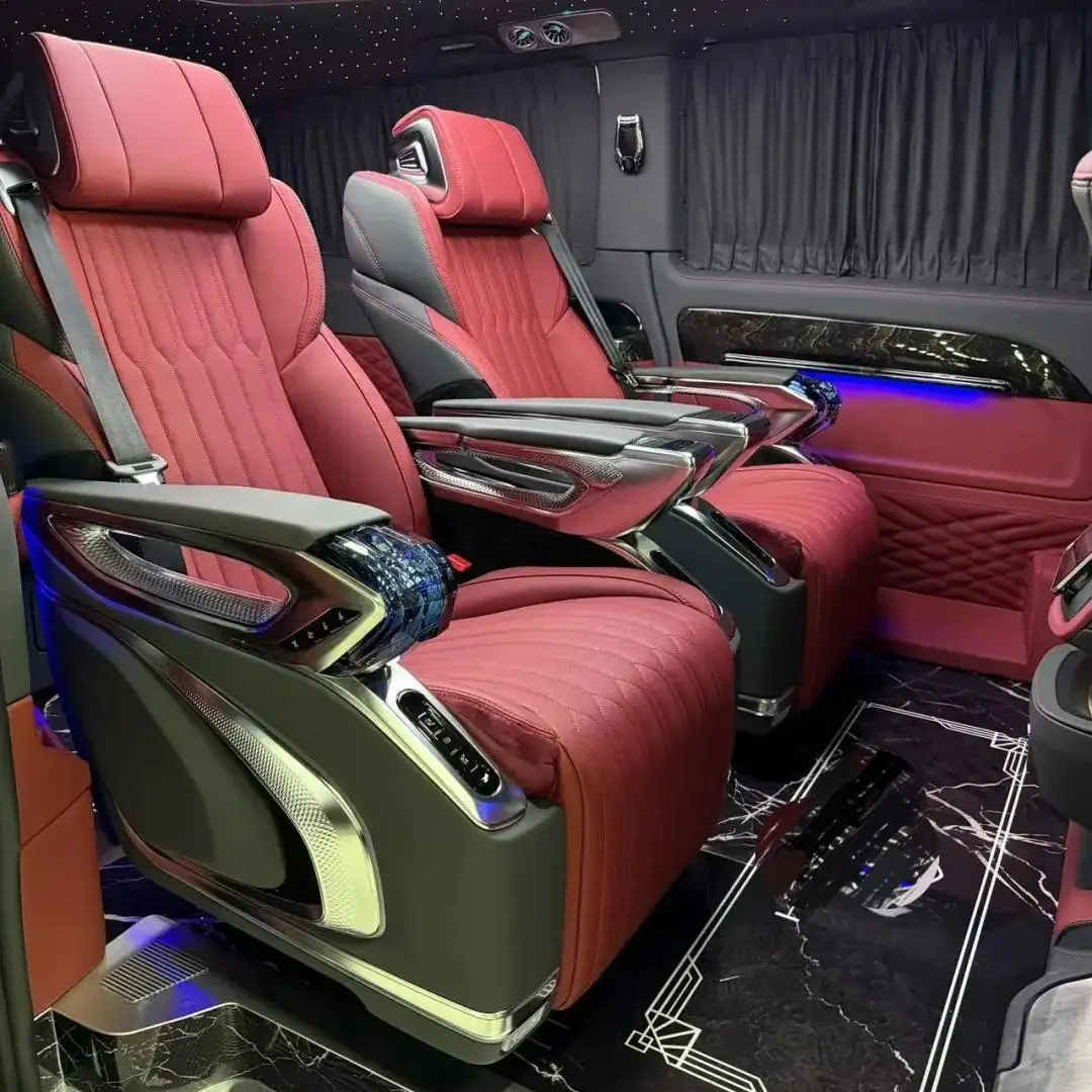 High Quality Alphard Sport Seat Leather VIP Aviation Power Seat with Table Premium Luxury Car Seats at Surprisingly Price DOS