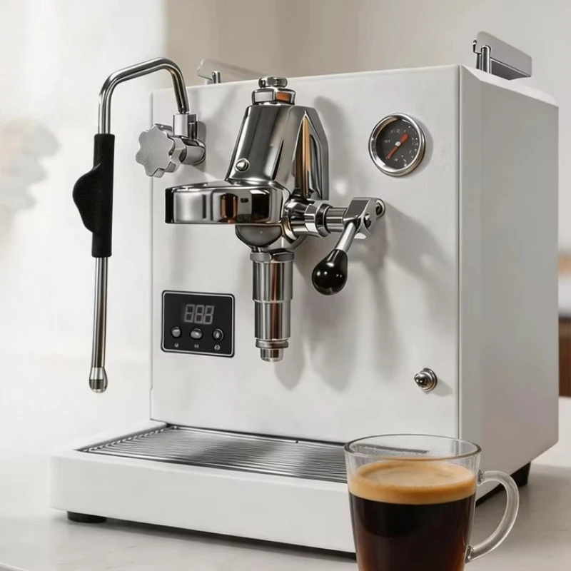 High power commercial hotel office double boiler adjustable coffee machine