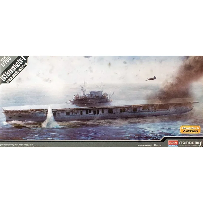 

1/700 Academy model 14224 USS Enterprise CV6 With metal parts assembly Scale diy toys Model Kit