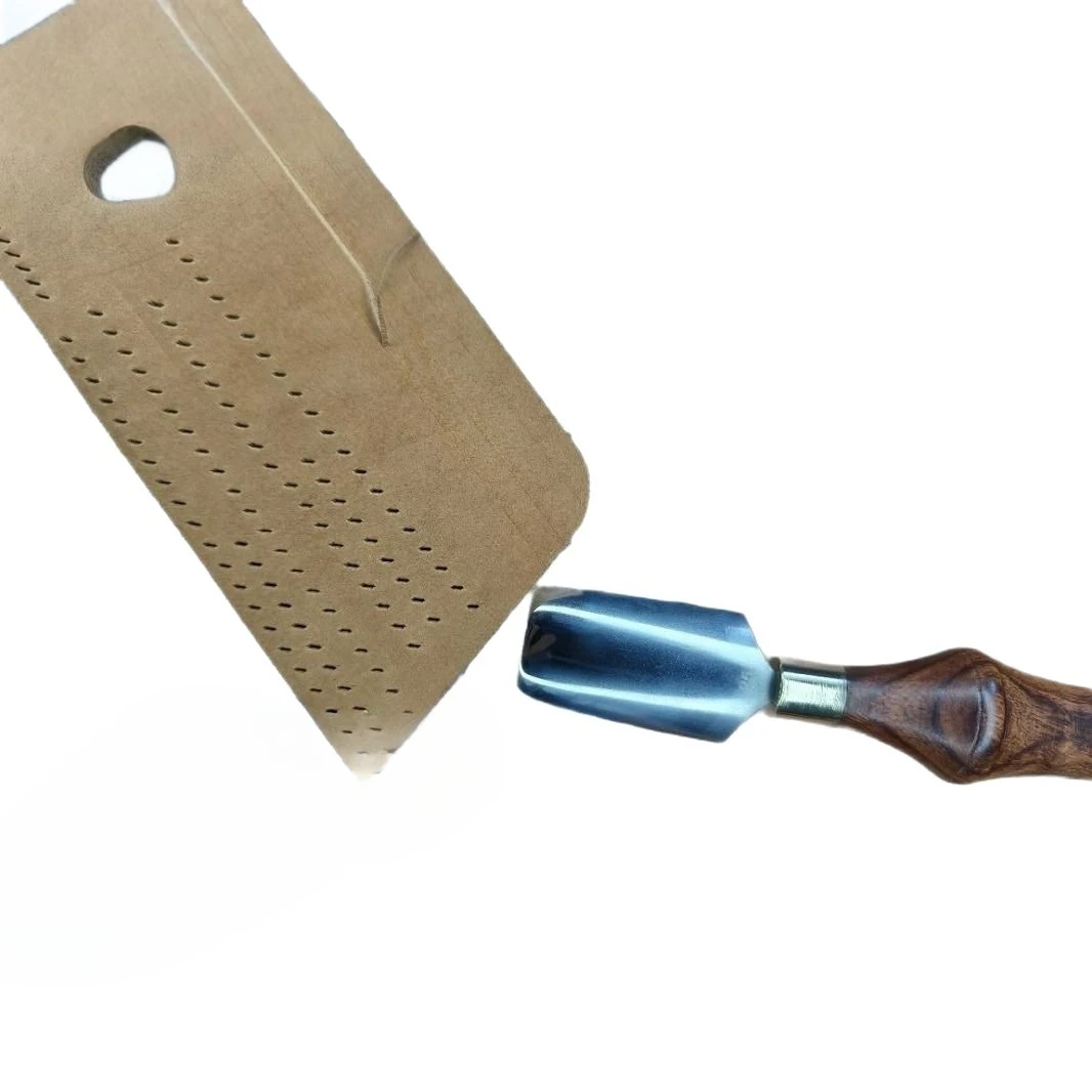 Handmade Leather Tools, Hand-pressed Rounded Corner Knife, Shallow Round Chopping