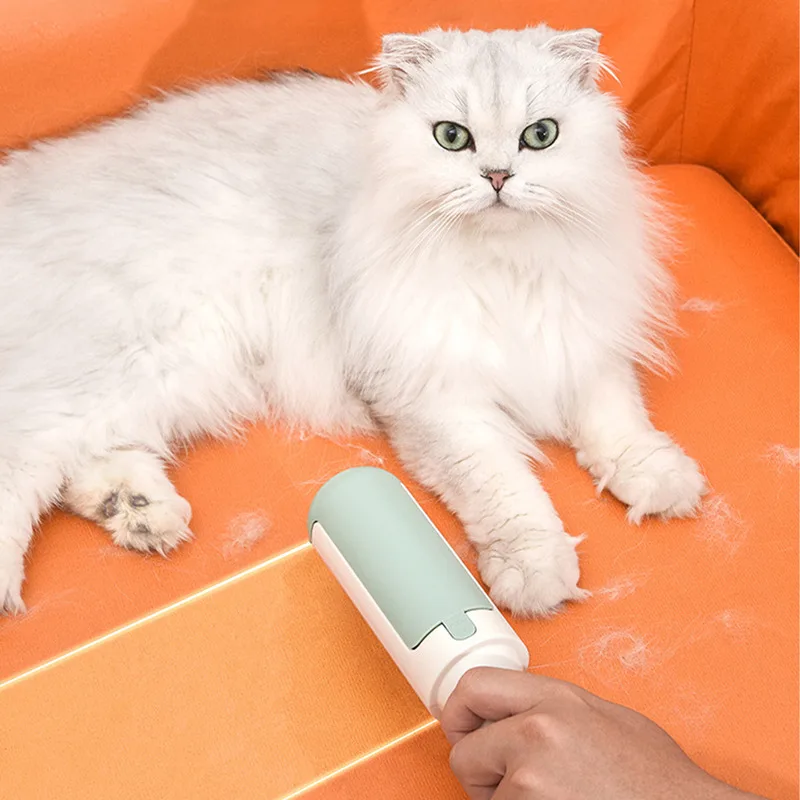 Pet Hair Remover Animal Adhesive Hair Remover Brush Dog And Cat Fluff Dust Catcher Anti Hair And Lint Brush Cat Accessories