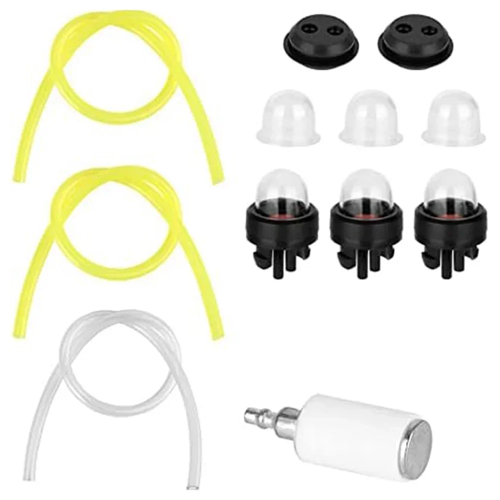 

Fuel Line Kit with Sealing Gasket and Starter Ball for Lawn Care Equipment Compatible with Various Carburetors