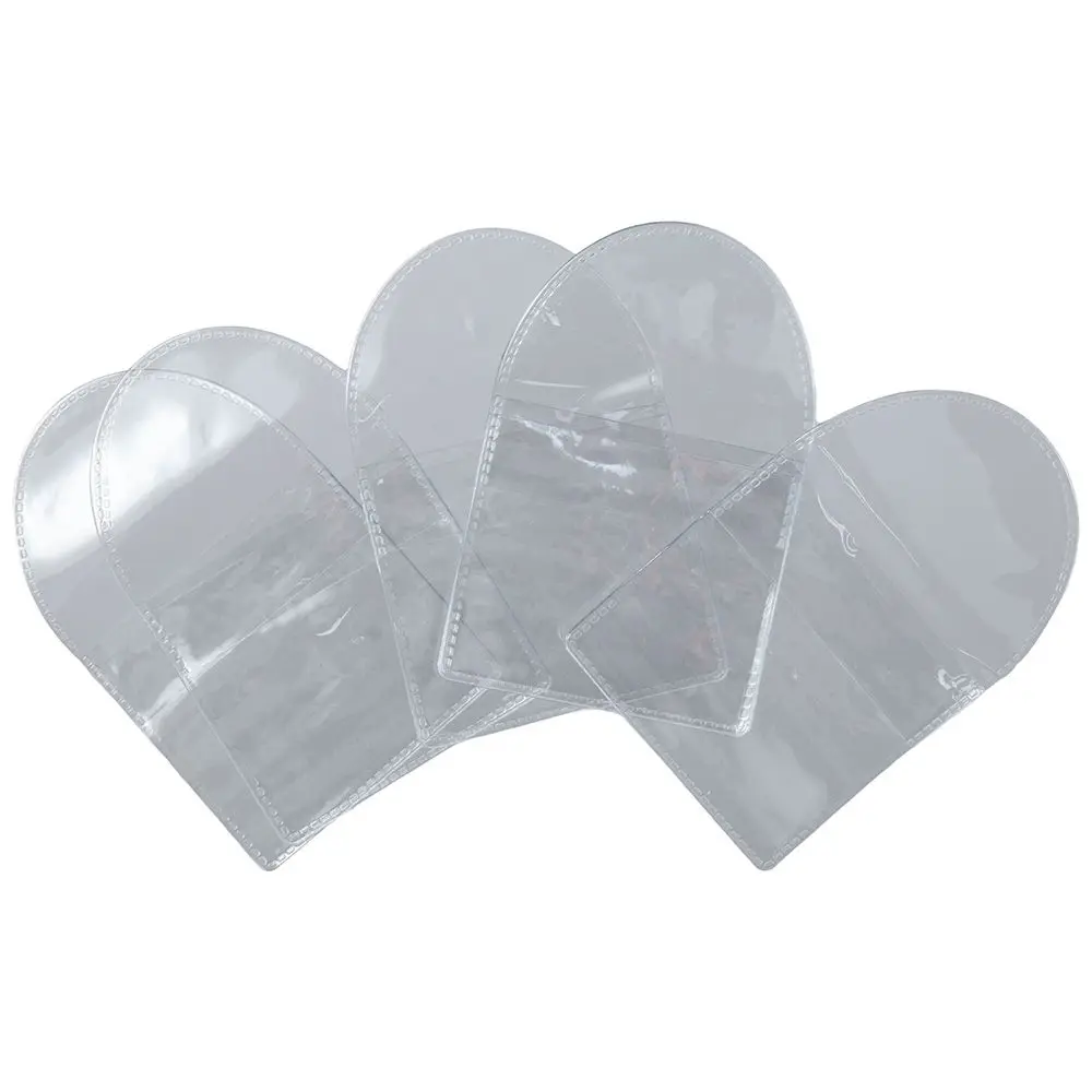 Clear Storage Storage Pouches PVC material Coin Holder Coin Protector Pouch