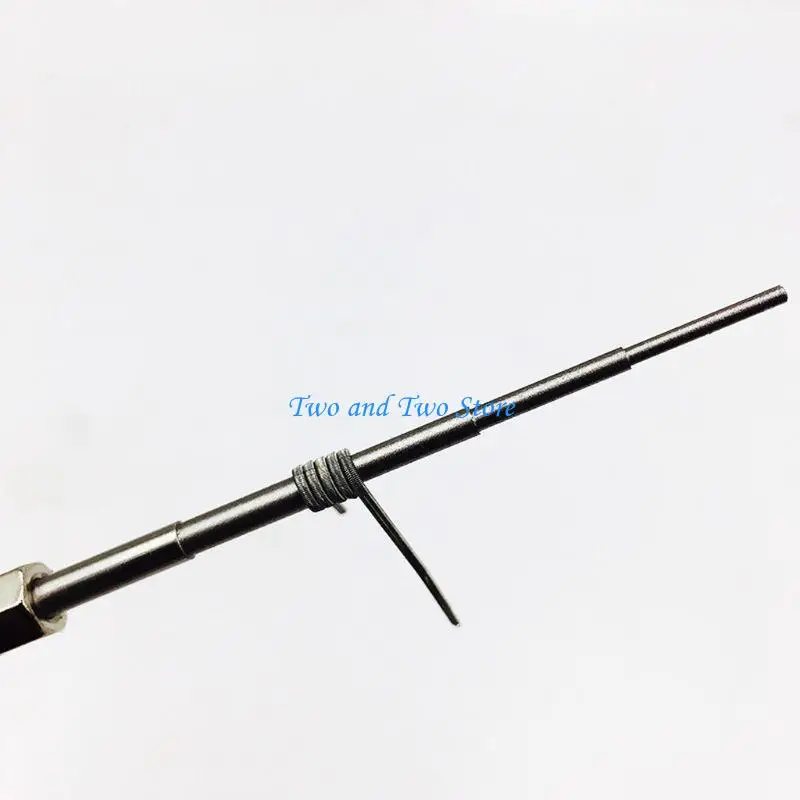 HX6F Wire Looping Wrapping Step Mandel Steel Round Bead Working Loop Jump Ring Metal Jewelry Forming Tool 1.5/2/2.5/3/3.5mm