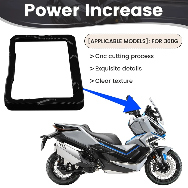 

Motorcycle Modified Instrument Protection Frame for Zontes 368G BlackJAS
