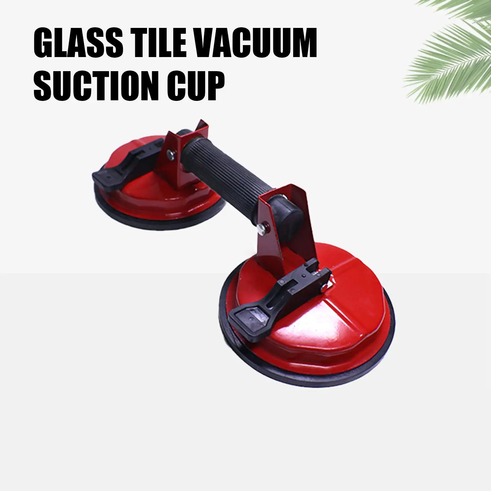 Tile Suction Cup Heavy Duty Vacuum Double-Claw Lifter Tile Window Lifting Suction Cups For Granite Panel Laminate Hardwood