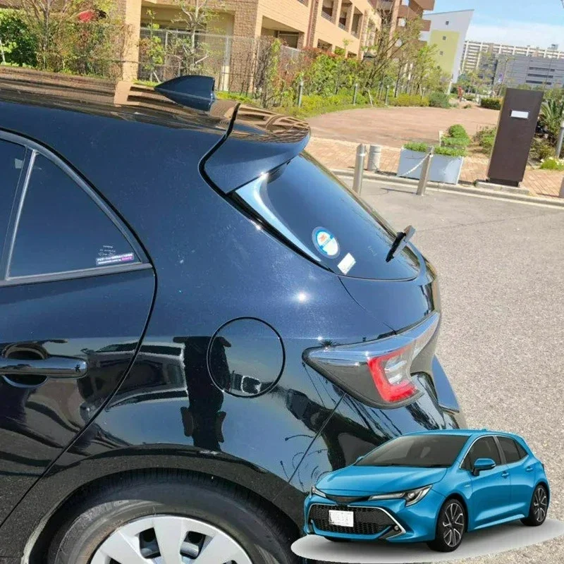 Chrome Rear Tailgate Window Spoiler Cover Trims For 2019 2020 2021 2022 2023 2024 Toyota Corolla Hatchback Sport