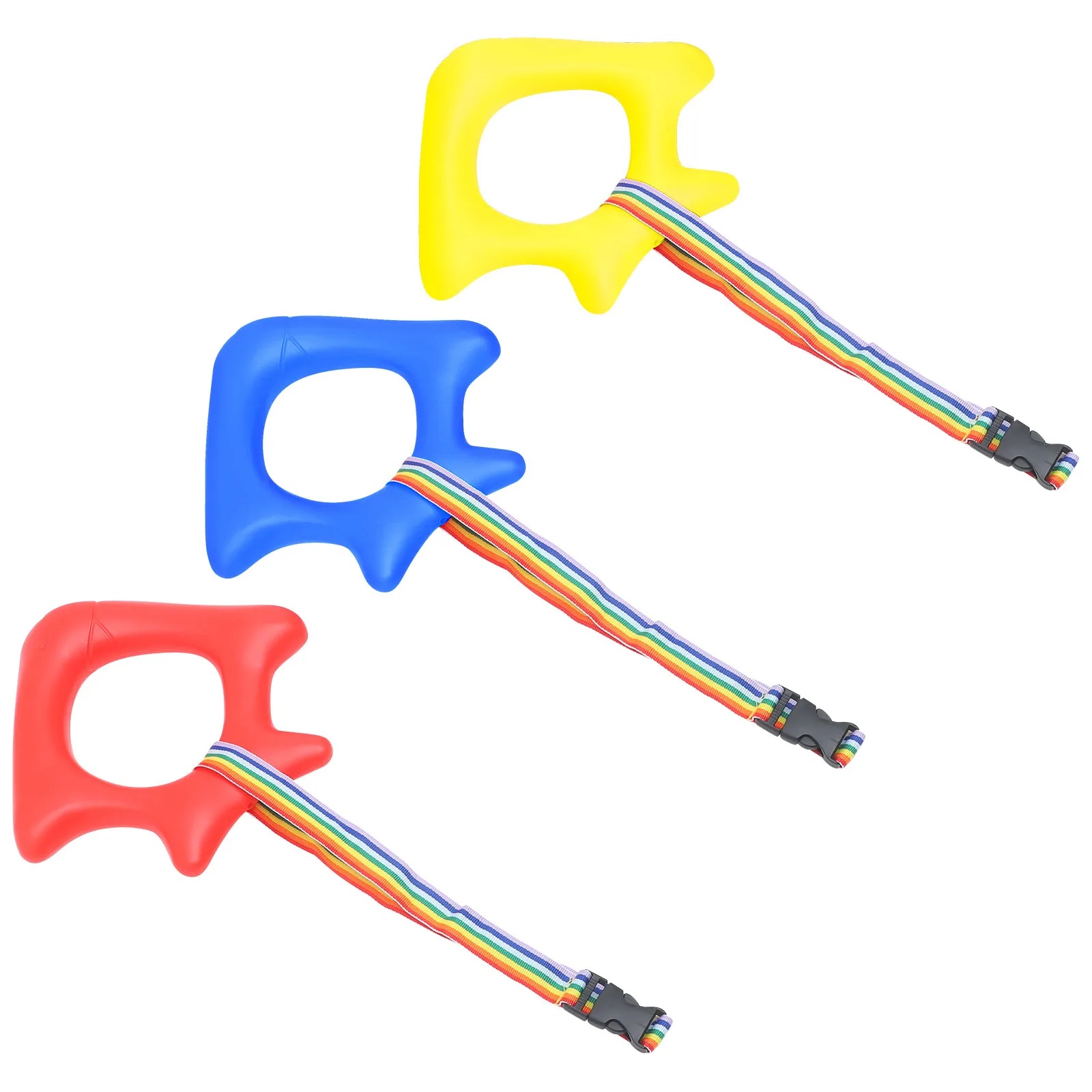 

Набор из 3-х шнуров для прогулок с защитой от потери, с круглыми ручками, цветные, для детского сада, для детей и малышей, для активного отдыха на улице, для дошкольников