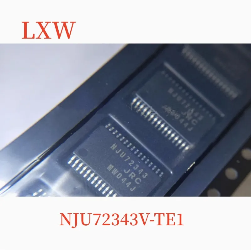 

5pcs NJU72343V-TE1 NJU72343 SSOP32 Volume Control Audio Signal Processing Chip New