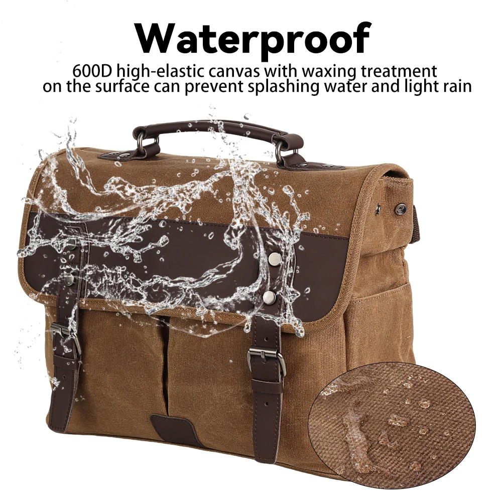 Motorcycle Side Bag Retro Rear Seat Bag Waterproof Tail Bag Motorbike Hanging Bag Front bag Universial Motorbike SaddleBag