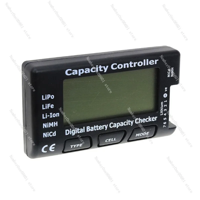 1-7S Precision Digital Battery Indicator Voltage Voltage Tester Aircraft Model Lithium Battery BB Ringing