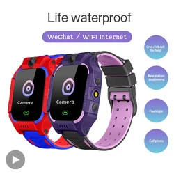 Children Smart Watch Kids Waterproof Smartwatch Wrist For Boy Girl Wristwatch Digital Connected Electronic Clock Child Hand Band