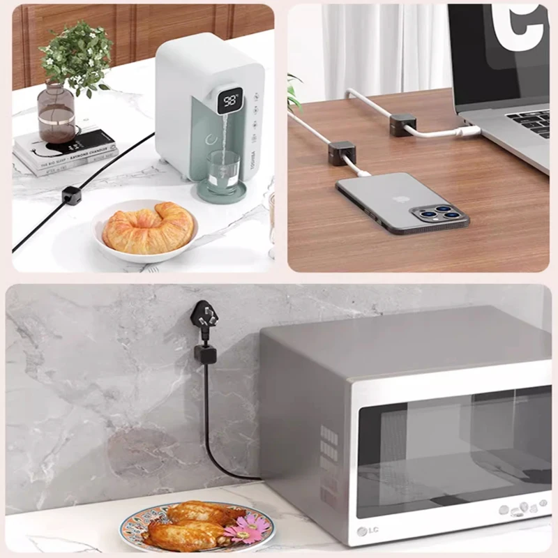 Multifunction Portable Magnetic Cable Clips Adjustable Cord Holder Cabled Management Cables Smooth Wire Keeper Organizer Holders