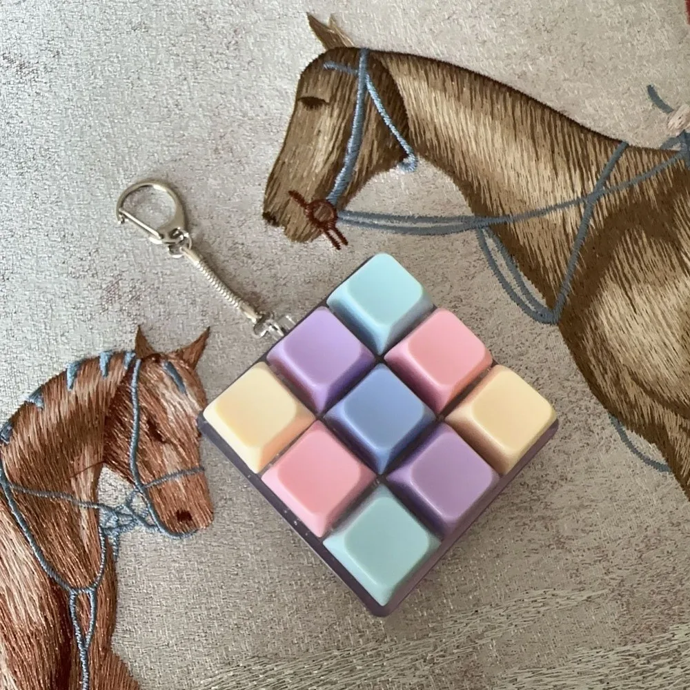 Mainan Keyboard Jari 2/3/6/9 Tombol, Keycap, Tombol Tekan, Mainan Dekompresi, Gadget Penghilang Stres, Mainan Jepit untuk Dewasa