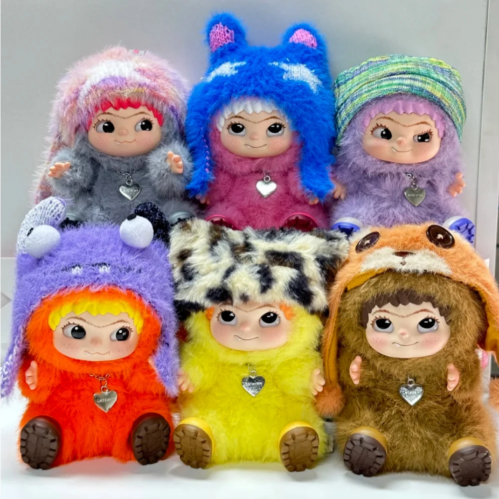 

Blind Box Wakuku V2 Fox & Bunny Trick Or Treat Series Vinyl Doll Suprise Bag Keychain Trendy Toys Mystery Box Customized Gifts