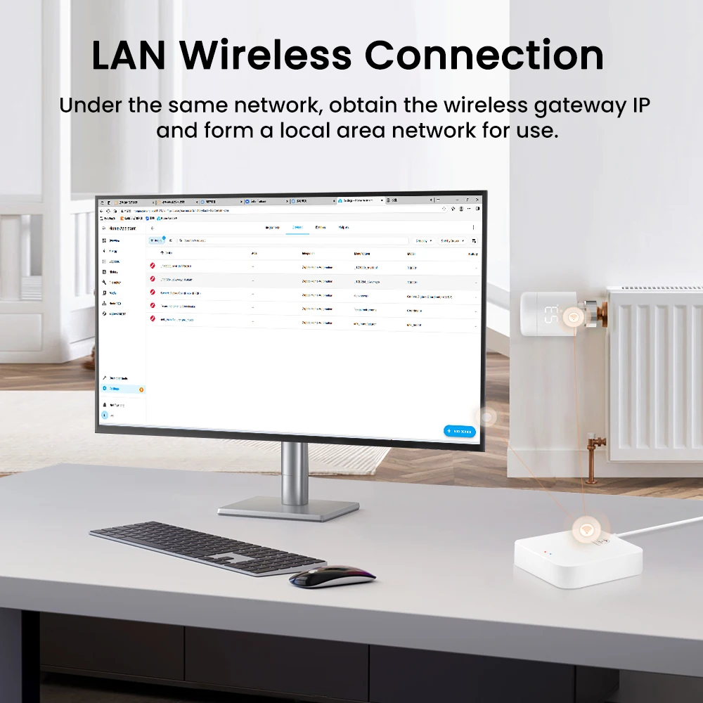 AVATTO ZigBee Home Assistant,Zigbee 2MQTT Zigbee Gateway Hub,Support Multiple Protocols Support Multiple Mainstream Brands