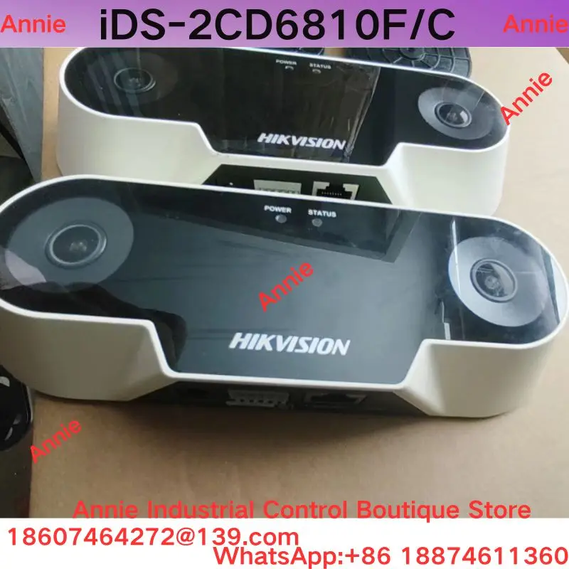 Second Hand Test OK  iDS-2CD6810F/C Binocular Passenger Flow Counting Network Camera with 2.0mm Lensi