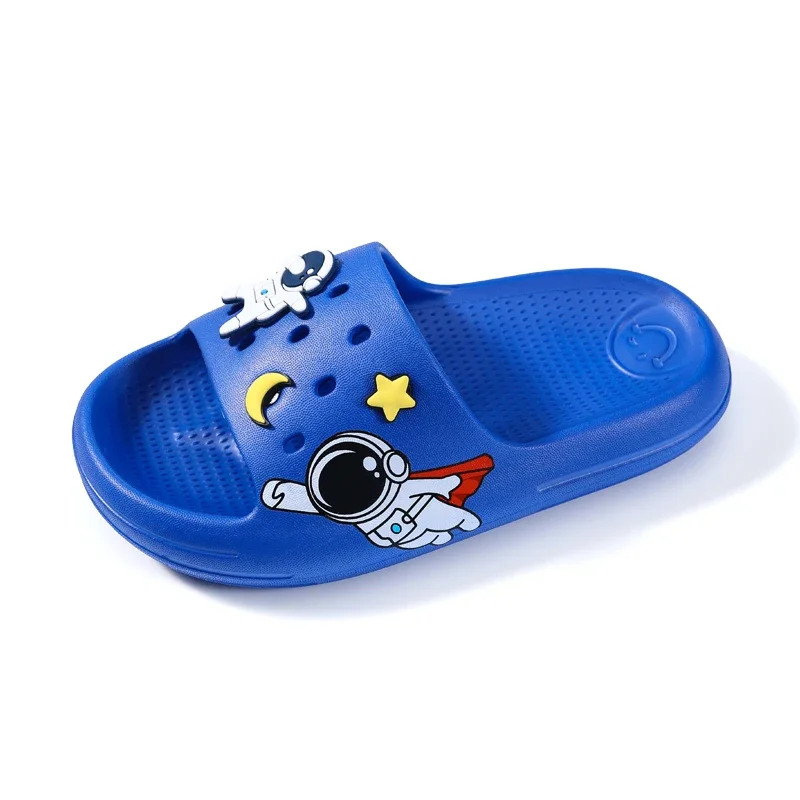 Children Slipper Boys Shoes Cartoon Astronaut Beach Flip Flop Indoor House Shoes Sneaker Casual Sports Boy Slipper Flip Flop