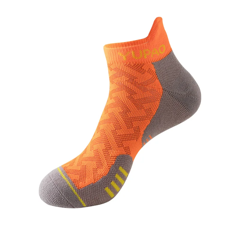 3 Pairs  New Men's Professional Sports Short Socks Thick Towel Quick Dry Wicks Men's Fitness Running Ankle Socks Man Gift view 6