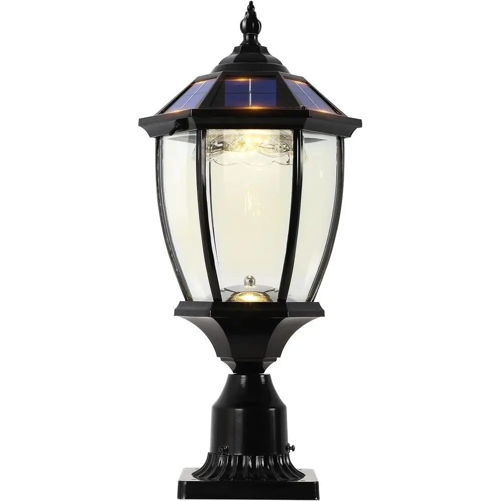 

Weatherproof Outdoor Pillar Light with Warm & Cool White, Oil-Rubbed Bronze Finish, Suitable for Gates, Porches, Gardens, and Dr