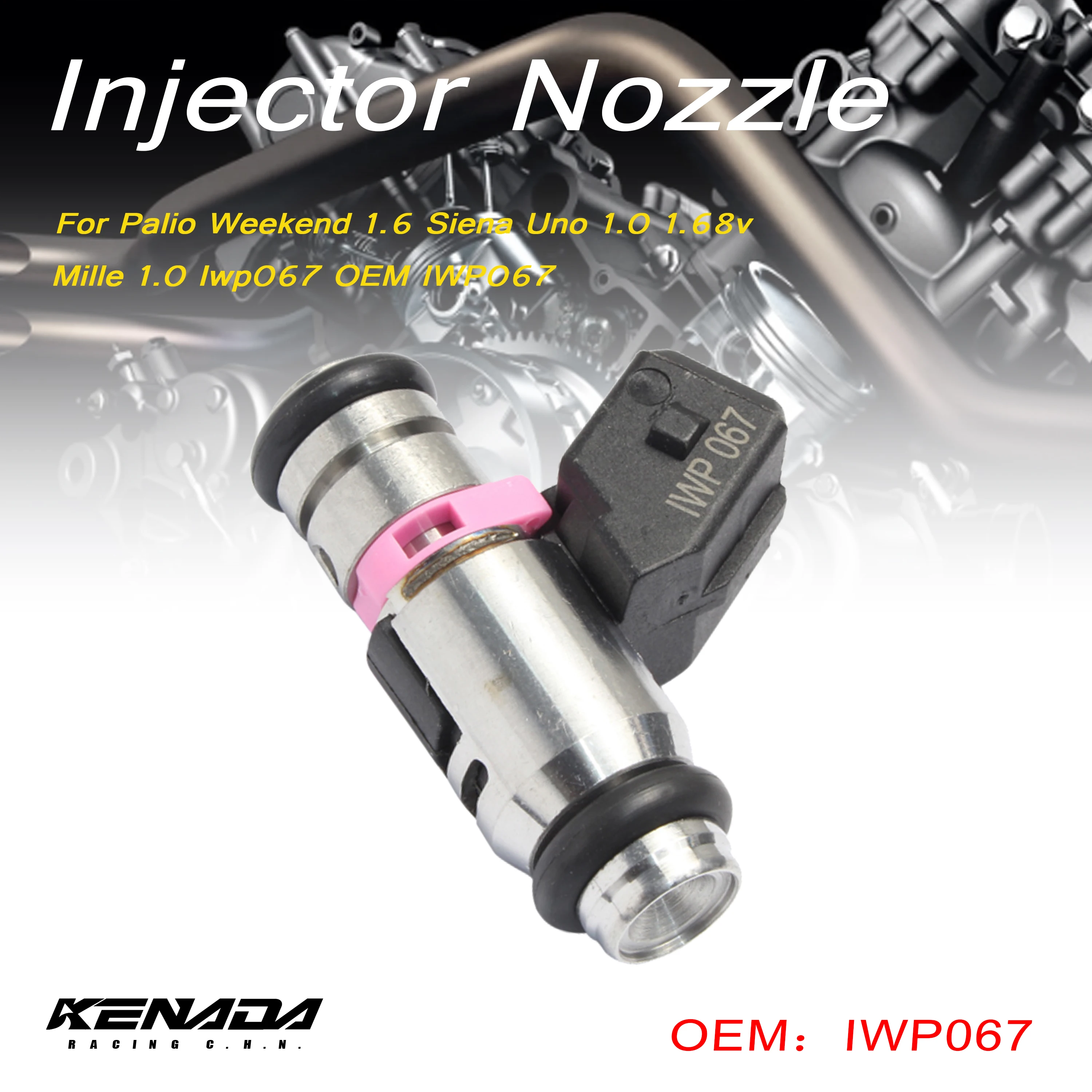 1PCS Iwp067 Fuel Injector Nozzle For Palio Weekend 1.6 Siena Uno 1.0 1.68v Mille 1.0 OEM Iwp067