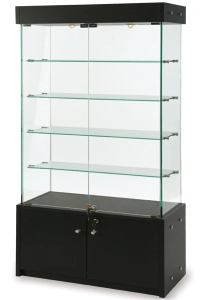 Custom.Retail Kommerzielle Glastischvitrine für Store-Displays