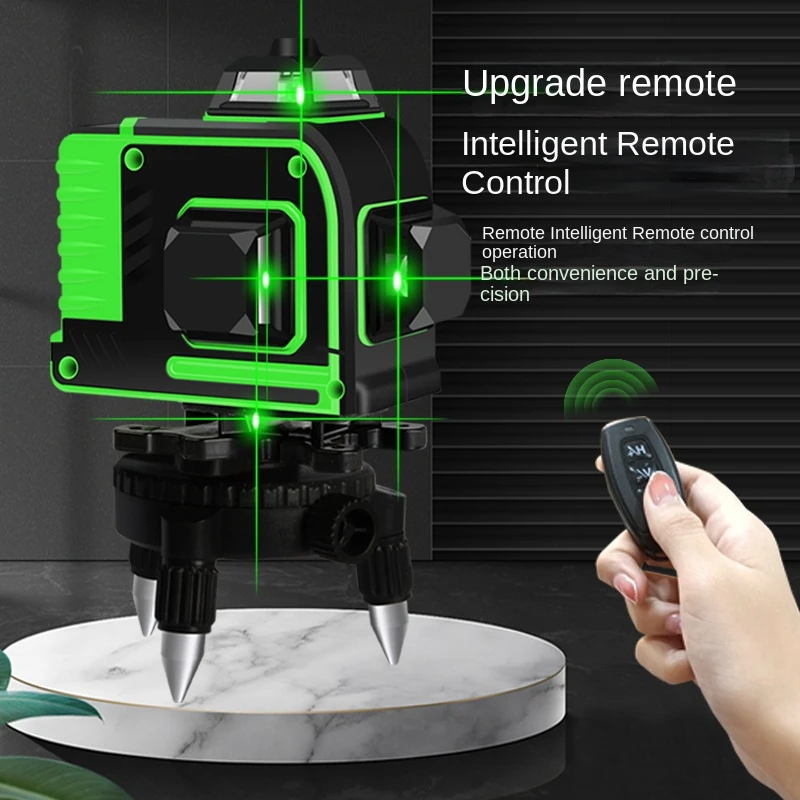 tripod/New 16 Lines 4D Laser Level Green Professiona Free Shipping App Control Multifunctional 3° Self-leveling Light Wall Laser