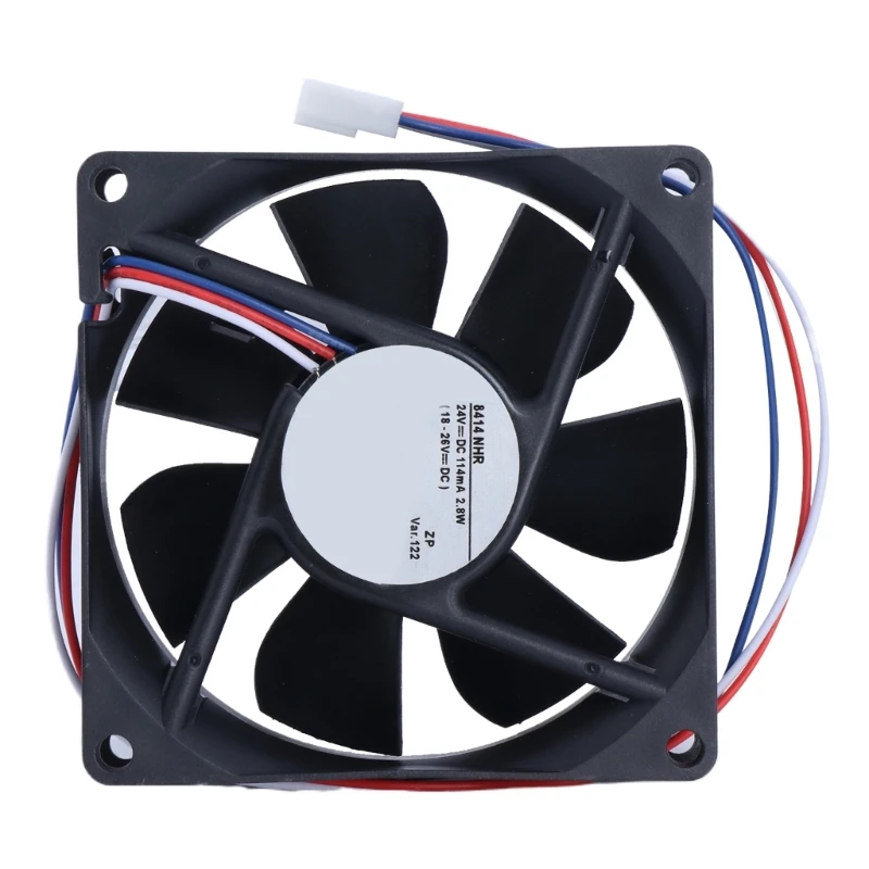 New Inverters Cooling Fan for 8414 NHR 80x80x25mm DC24V 114mA 2.8W 3Pin Fan for 3Pin Inverters Fan Dropship