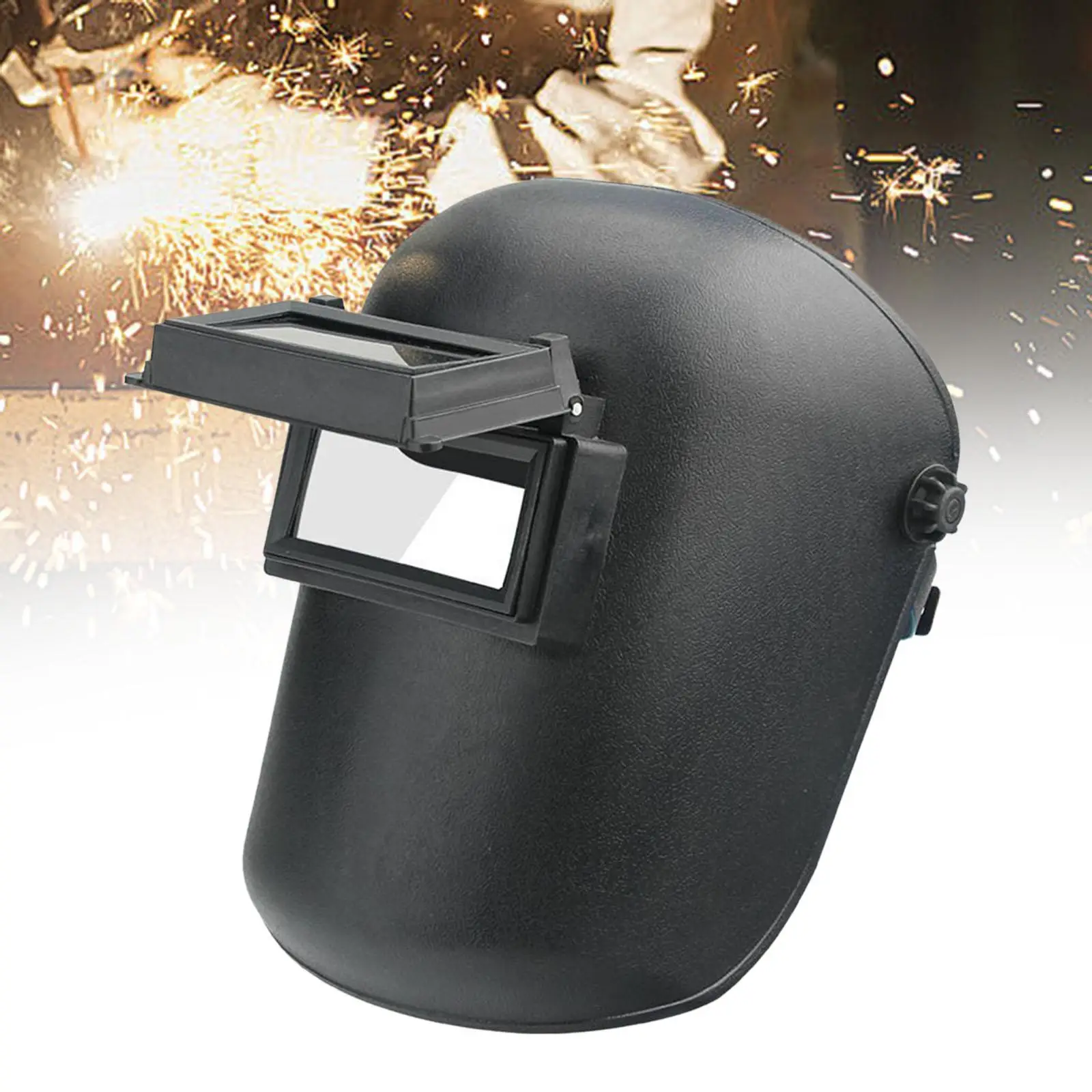 Flip Front Welding Masks Anti Splashes 180 Degree Rotation Comfortable