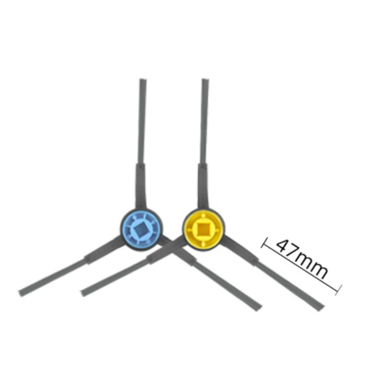 交換用サイドブラシ,eureka e10s用スペアパーツ,12個