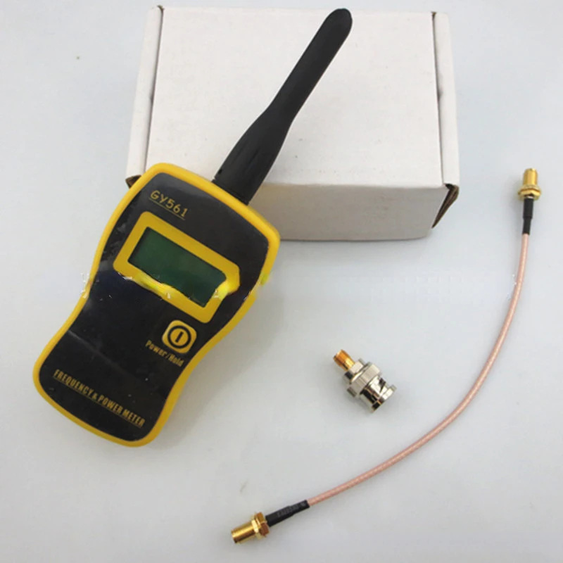 Portátil Handheld Frequency Meter Novo Interphone Medição de Energia Instrumento Enviar para Test Line Gy561