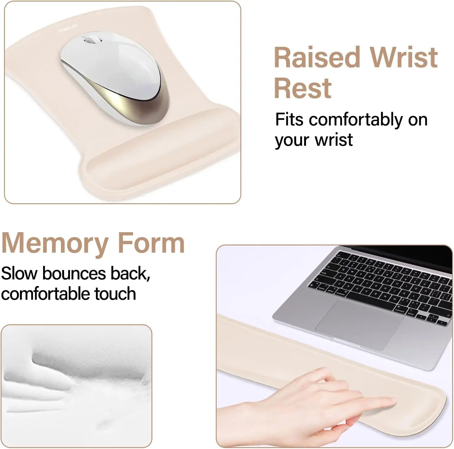 Mouse Pad Large 80*40cm Desk Pad Waterproof Non-Slip PC Computer Keyboard Gaming MousePad Soft Wrist Support for Home Office