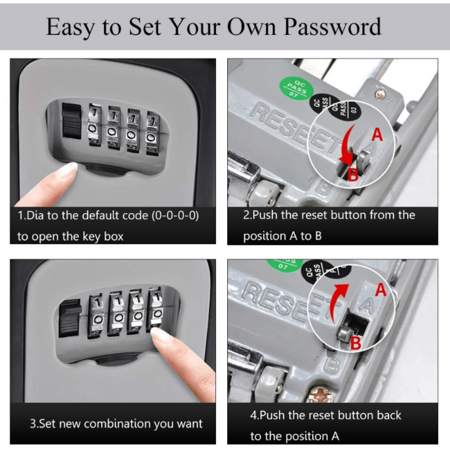 Protect Your Assets with a Wall-Mounted Digital Password Lock Box - Ideal for Safeguarding Keys & Valuables! Door closer outdoor