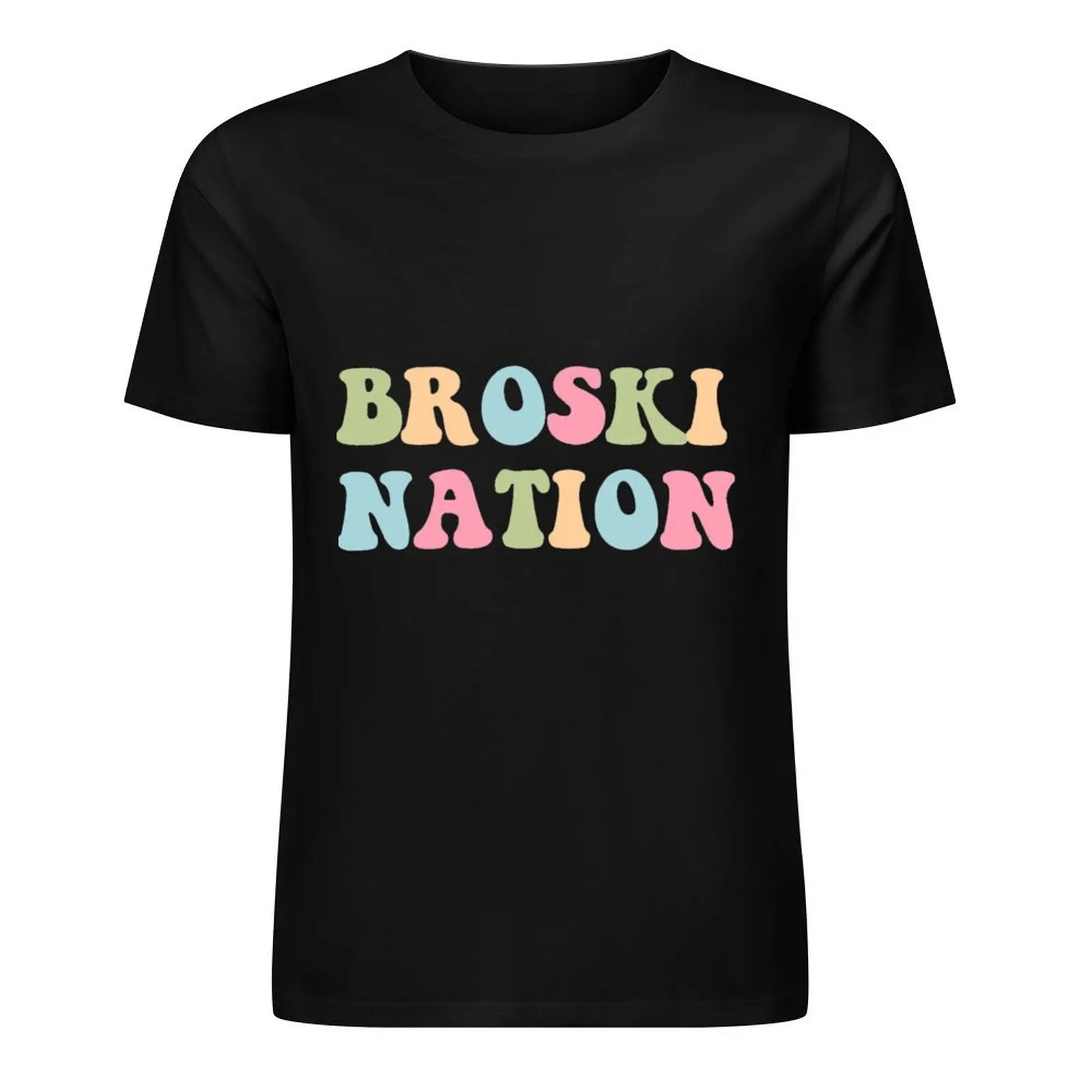 broski nation broski nation T-Shirt Aesthetic clothing anime stuff cheap stuff mens shirts graphic tee