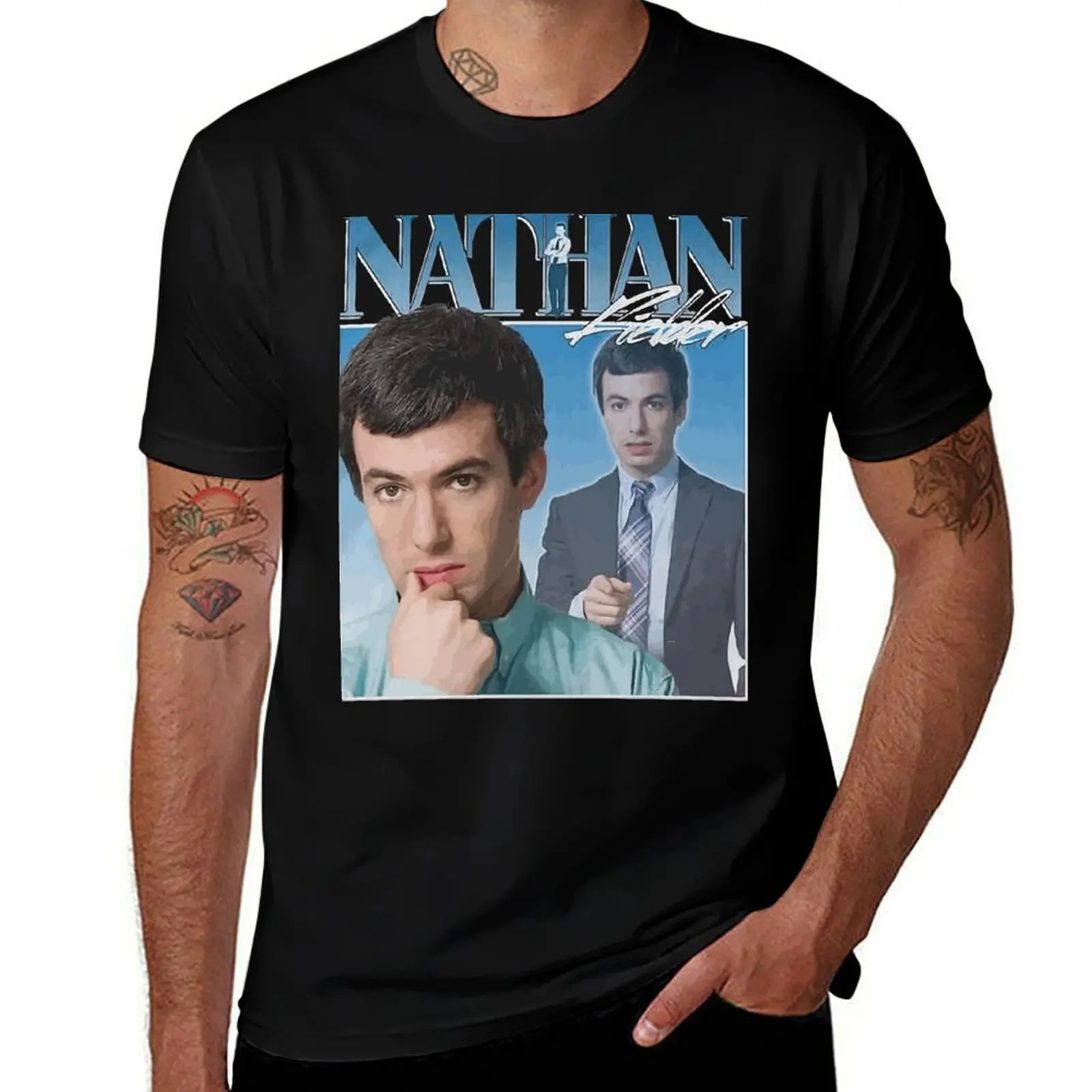 Nathan Fielder T-Shirt Basic Daily Outfit Short Sleeve Tee T-Shirt