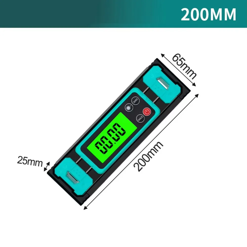 

Strong Magnetic Digital Level Thickened LCD Display Electronic Tool Industrial Grade High Precision Bubble Ruler