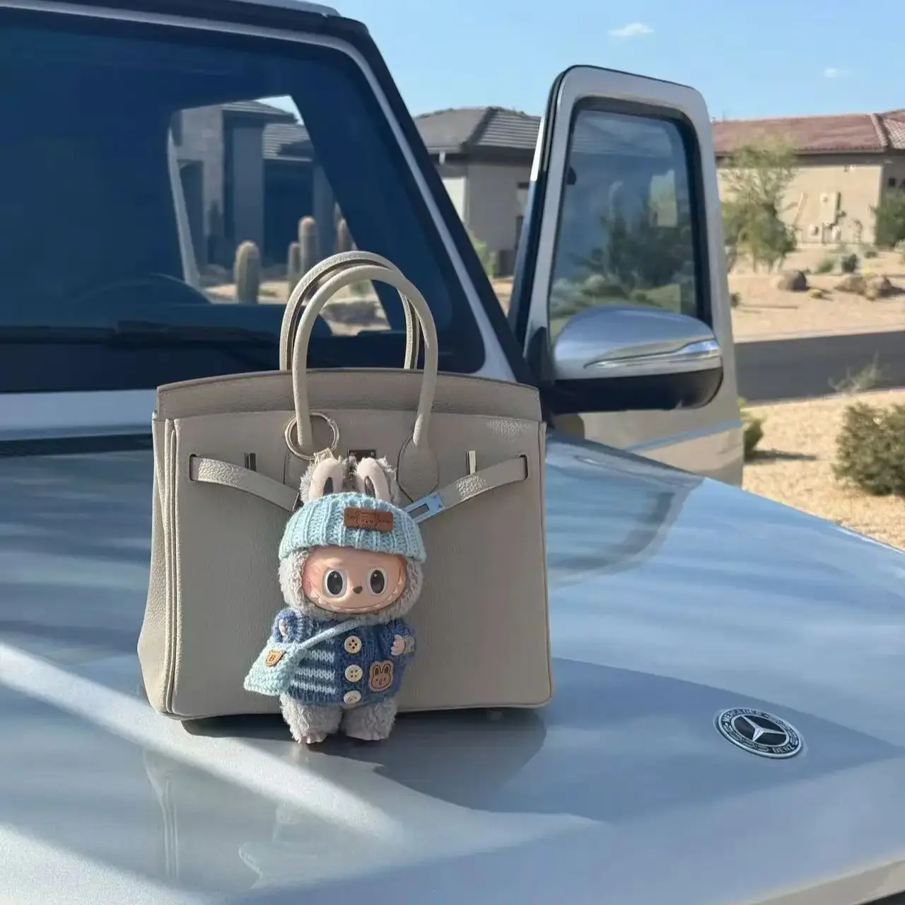 

Мини-плюшевая кукольная одежда, аксессуары для 17 см Labubu V1 V2 и несколько серий — идеальный наряд для вашей куклы