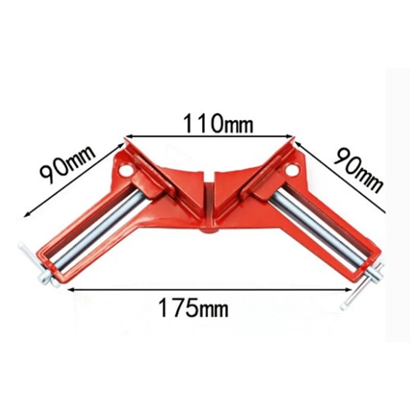 4 Stuks 90 Graden Haakse Clip Hoek Frame Hoek Klem Fotolijst Klem Voor Glashouder